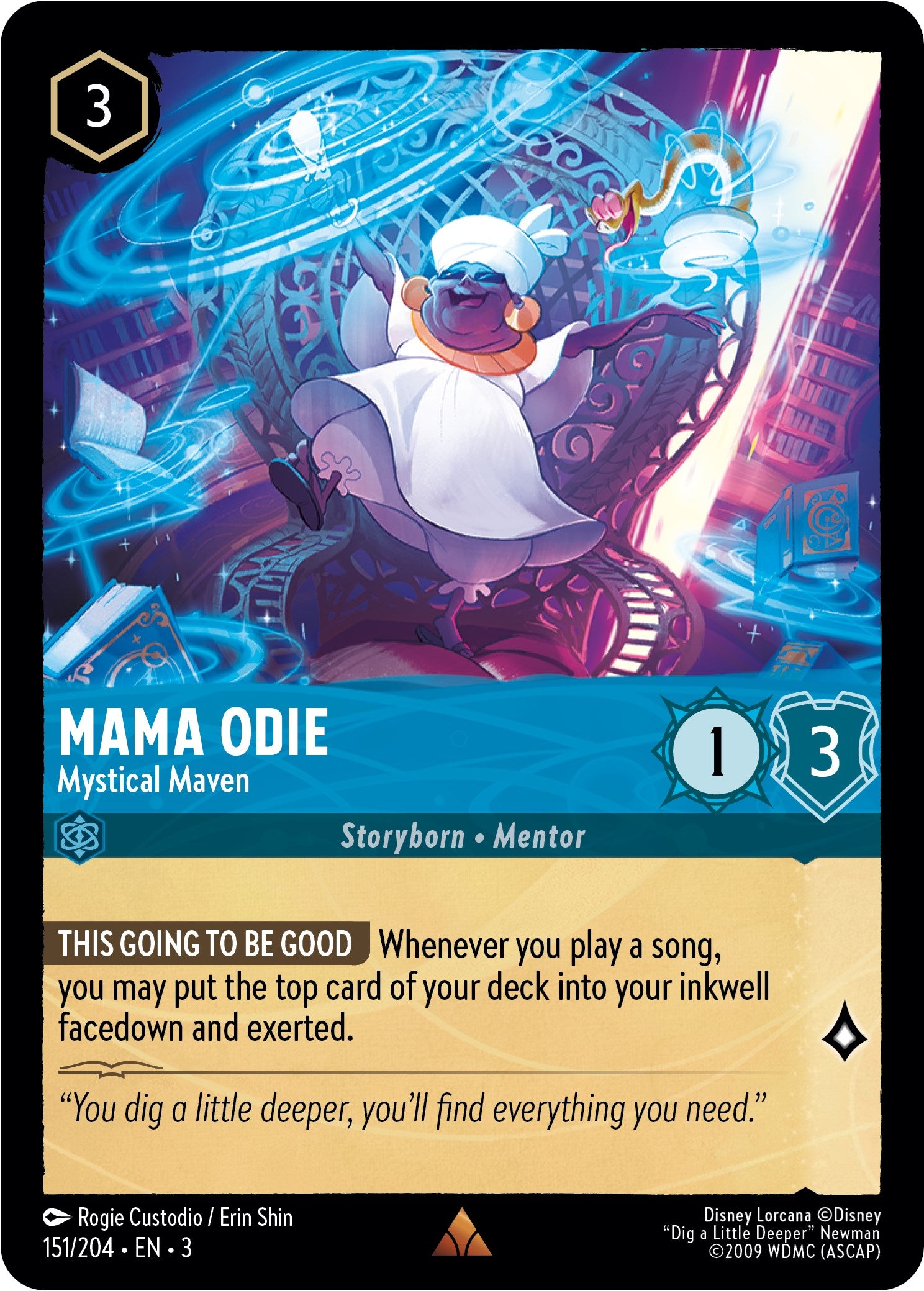 Mama Odie - Mystical Maven (151/204) [Into the Inklands] | I Want That Stuff Brandon