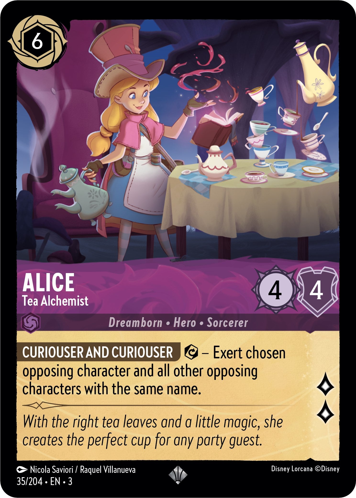 Alice - Tea Alchemist (35/204) [Into the Inklands] | I Want That Stuff Brandon
