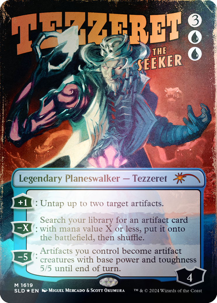 Tezzeret the Seeker (1619) (Rainbow Foil) [Secret Lair Drop Series] | I Want That Stuff Brandon