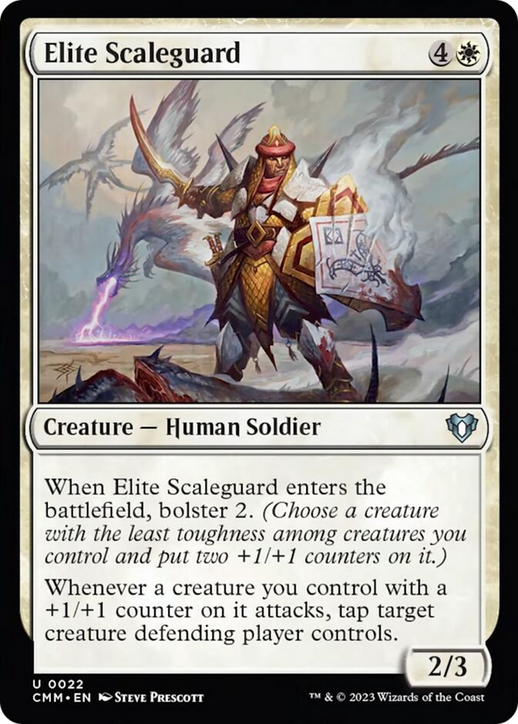 Elite Scaleguard [Commander Masters] | I Want That Stuff Brandon