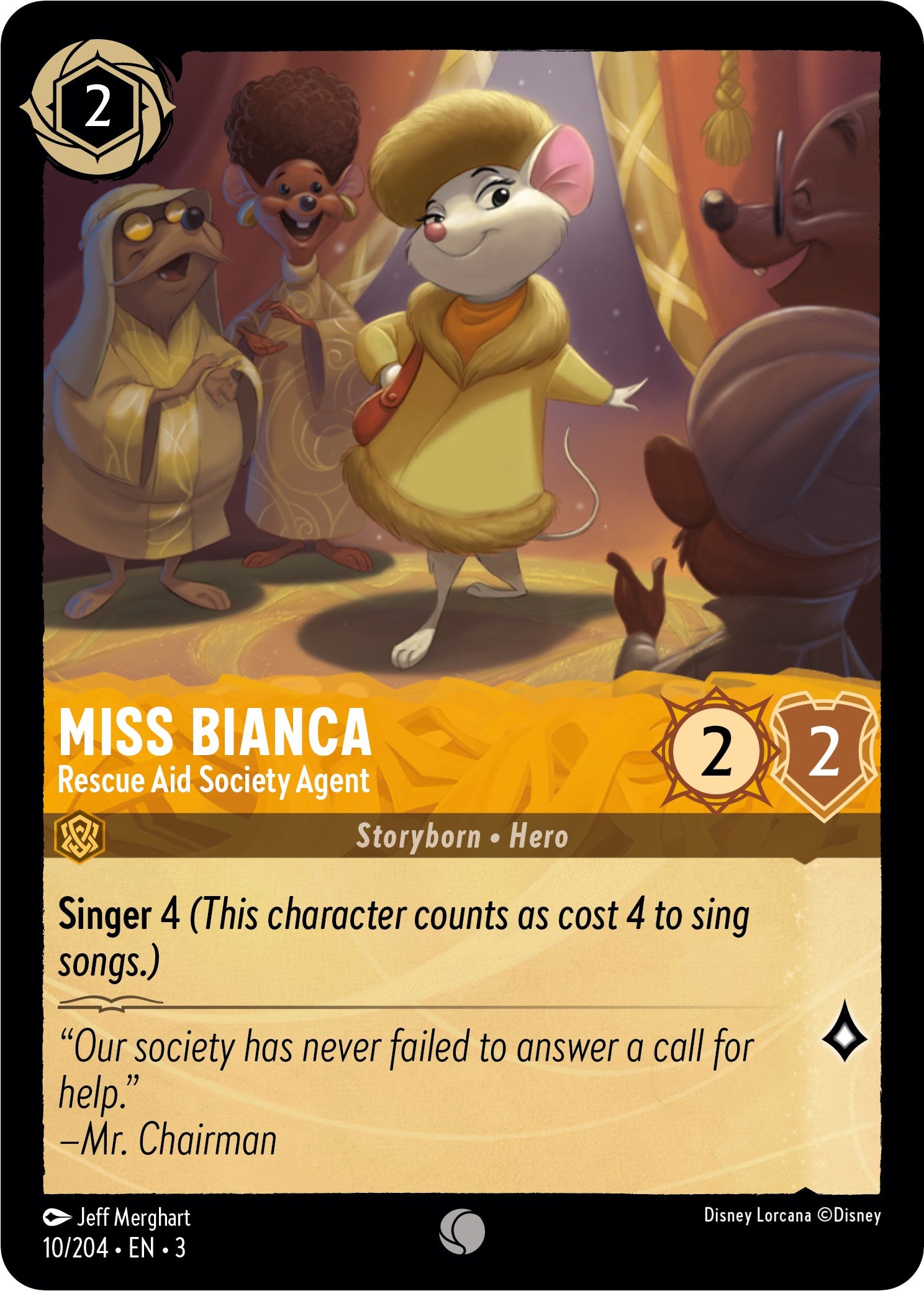 Miss Bianca - Rescue Aid Society Agent (10/204) [Into the Inklands] | I Want That Stuff Brandon