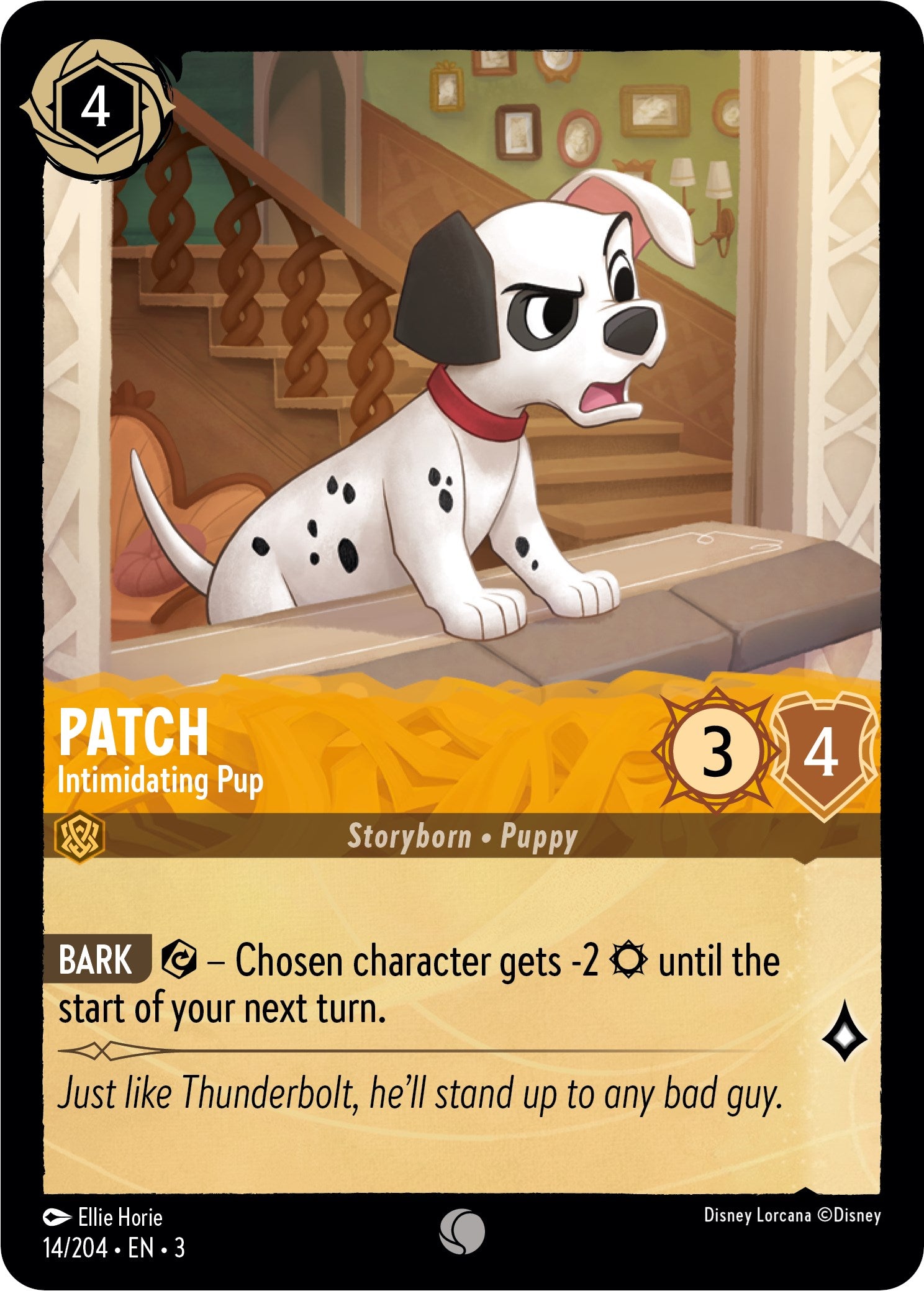 Patch - Intimidating Pup (14/204) [Into the Inklands] | I Want That Stuff Brandon