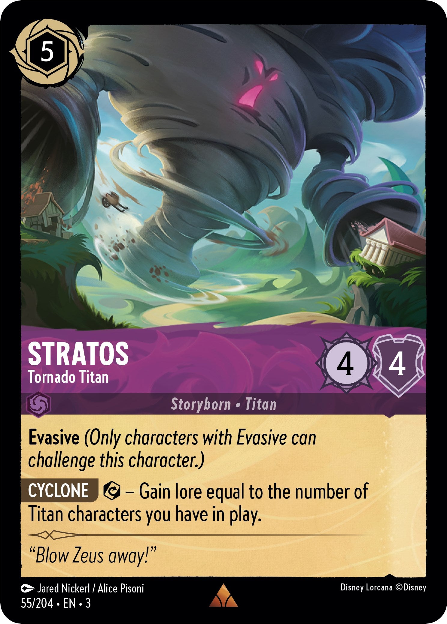 Stratos - Tornado Titan (55//204) [Into the Inklands] | I Want That Stuff Brandon