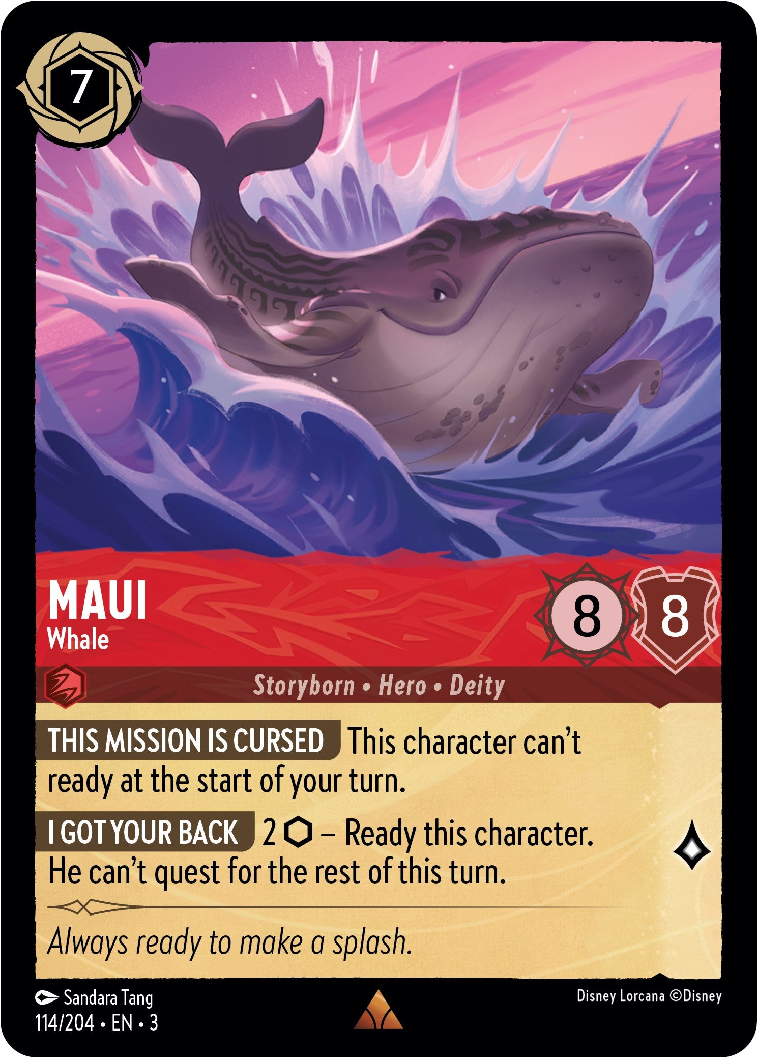 Maui - Whale (114//204) [Into the Inklands] | I Want That Stuff Brandon