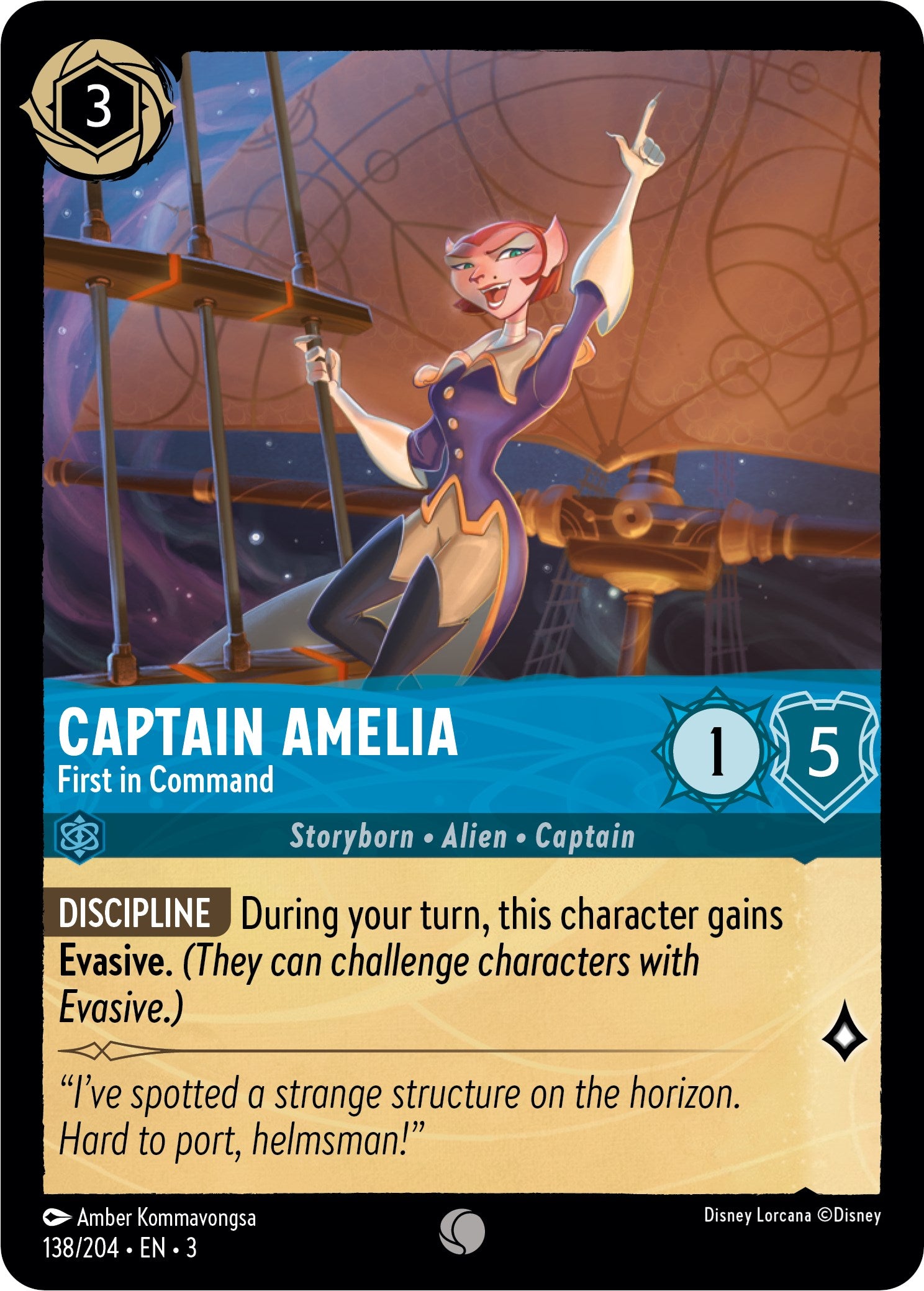 Captain Amelia - First in Command (138//204) [Into the Inklands] | I Want That Stuff Brandon