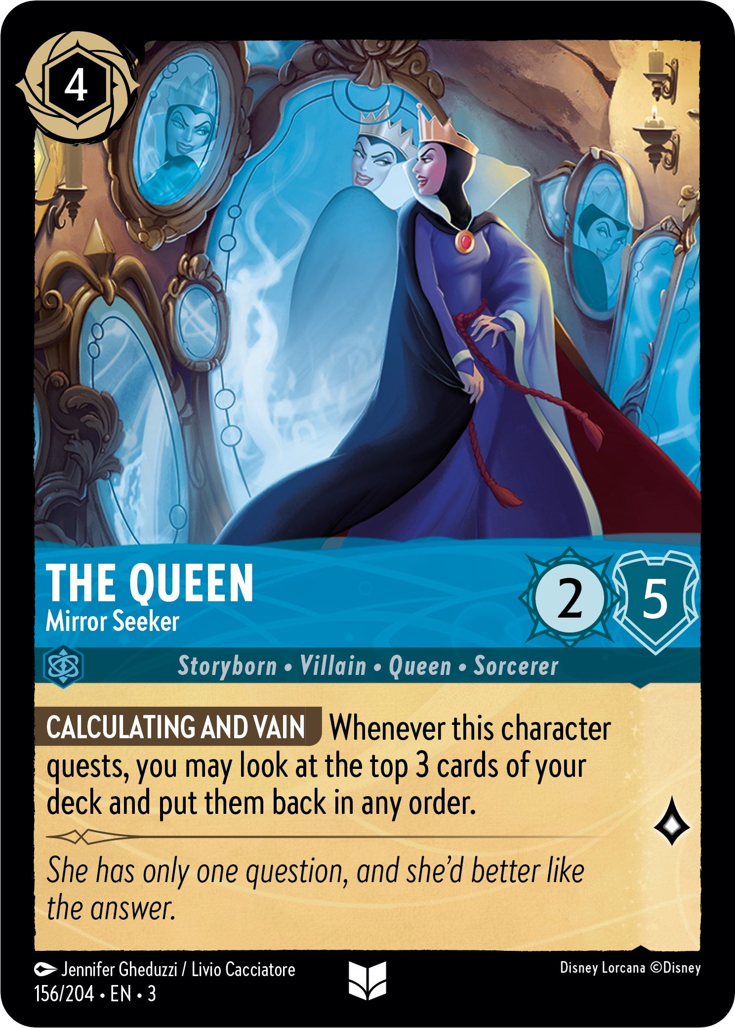 The Queen - Mirror Seeker (156/204) [Into the Inklands] | I Want That Stuff Brandon