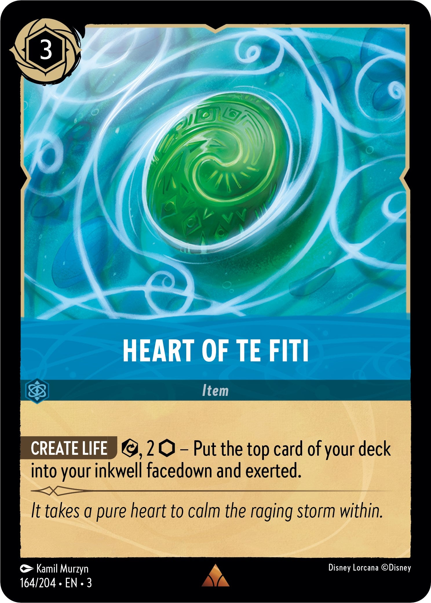 Heart of Te Fiti (164//204) [Into the Inklands] | I Want That Stuff Brandon