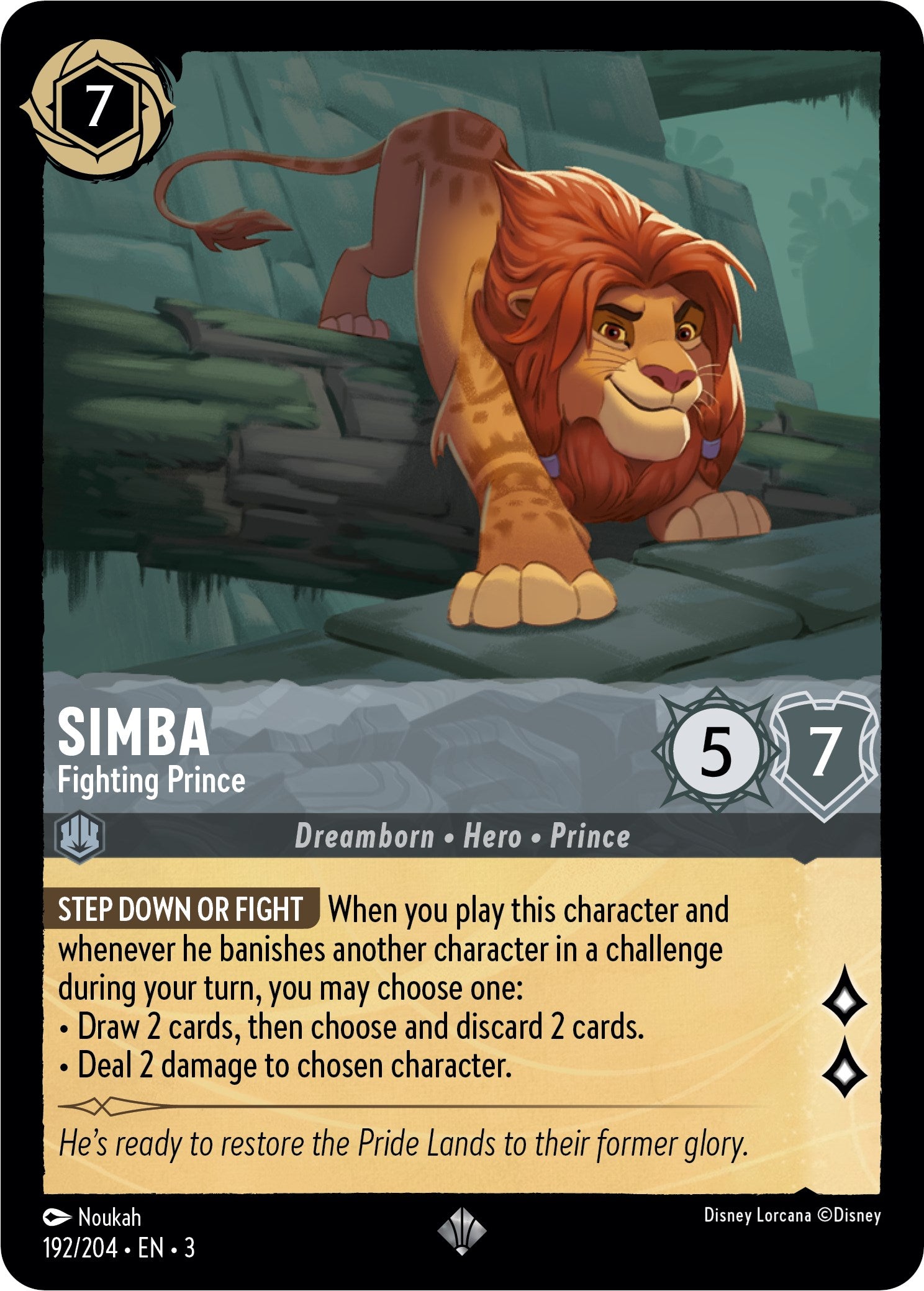 Simba - Fighting Prince (192/204) [Into the Inklands] | I Want That Stuff Brandon