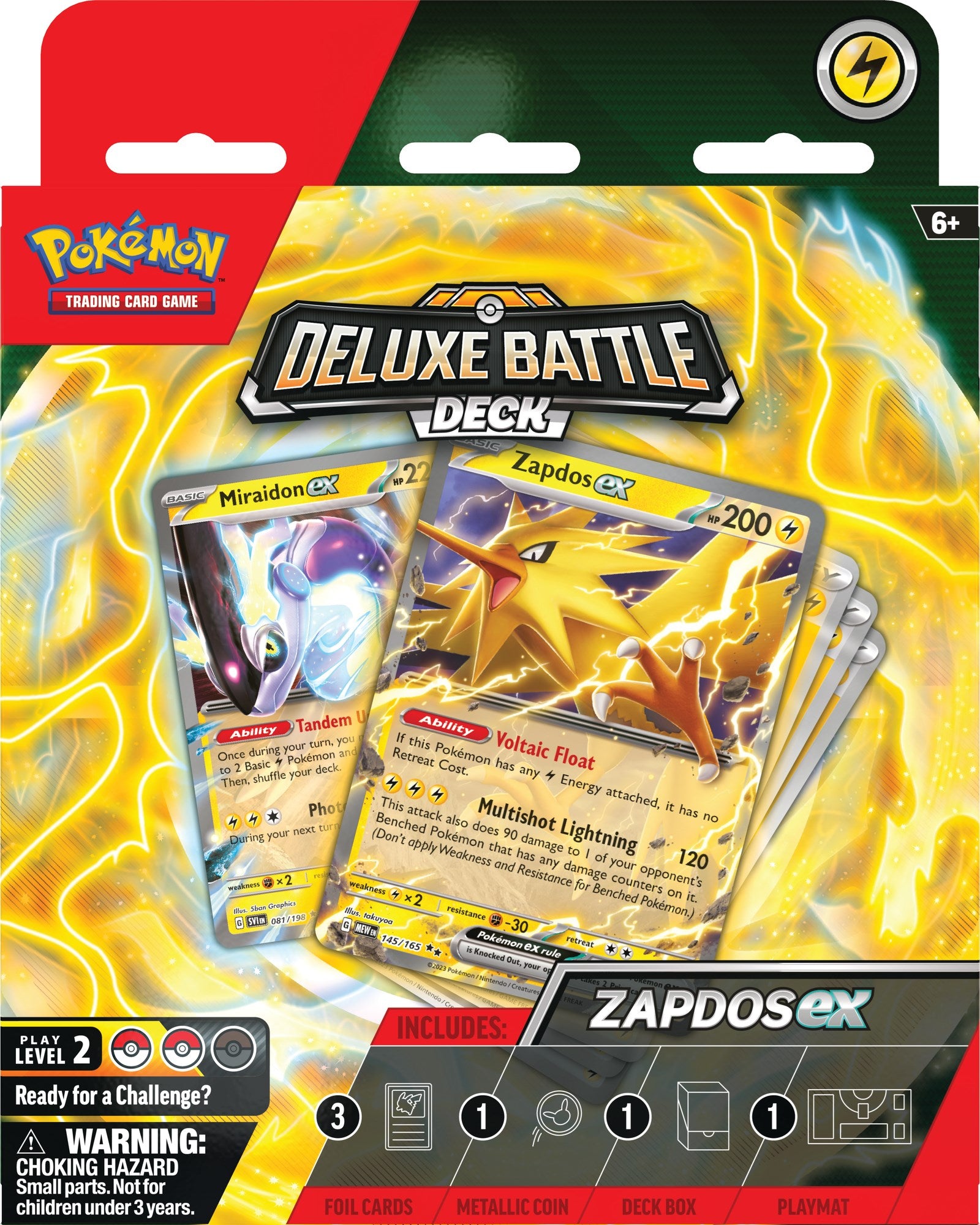 Deluxe Battle Deck (Zapdos ex) | I Want That Stuff Brandon