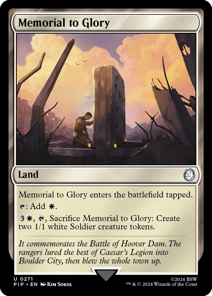 Memorial to Glory [Fallout] | I Want That Stuff Brandon