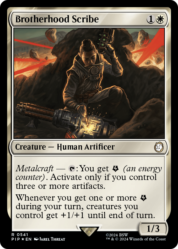 Brotherhood Scribe (Surge Foil) [Fallout] | I Want That Stuff Brandon