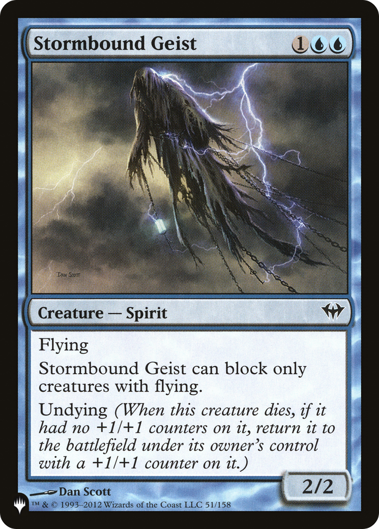 Stormbound Geist [The List Reprints] | I Want That Stuff Brandon