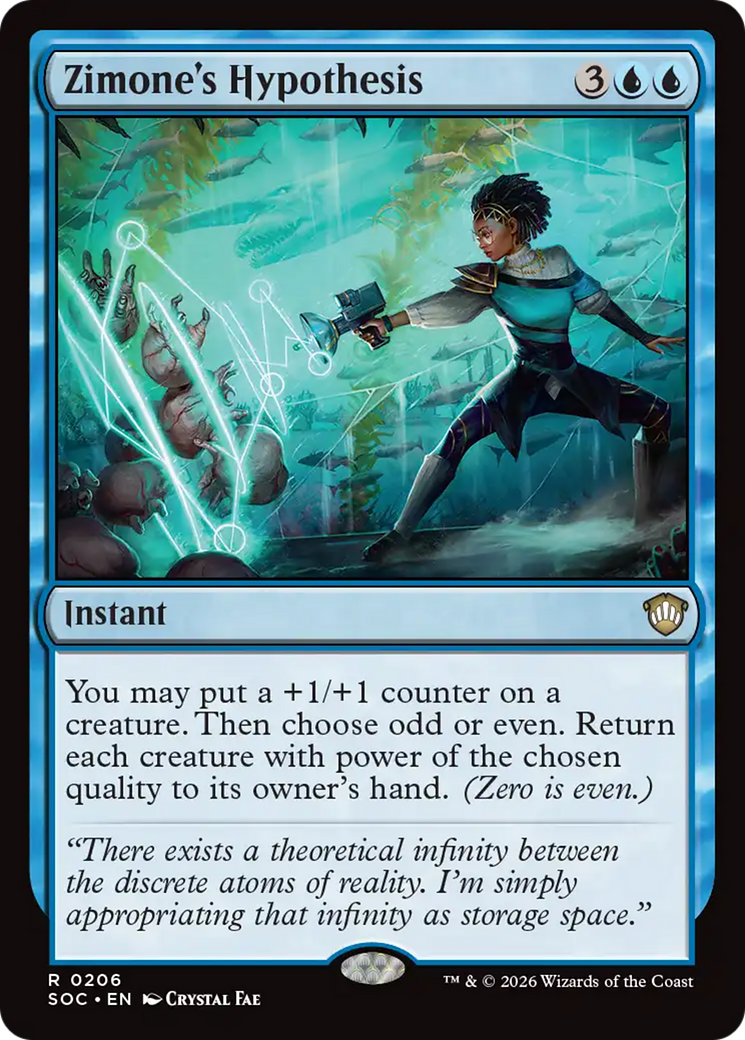 Zimone's Hypothesis [Secrets of Strixhaven Commander] | I Want That Stuff Brandon