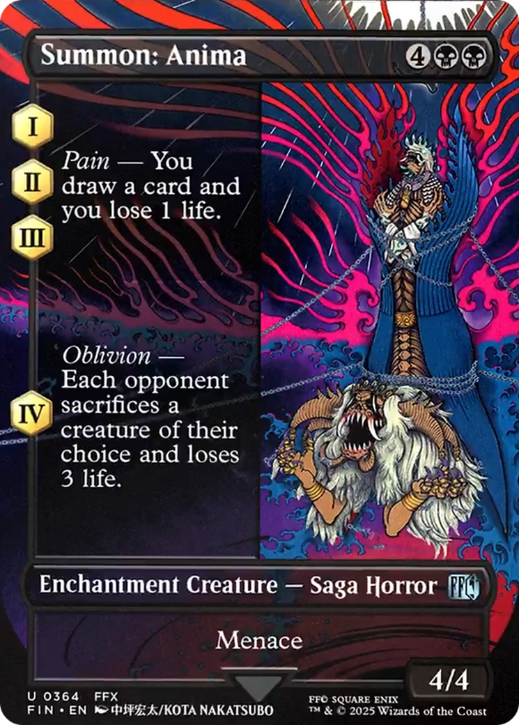 Summon: Anima (Borderless) [FINAL FANTASY] | I Want That Stuff Brandon