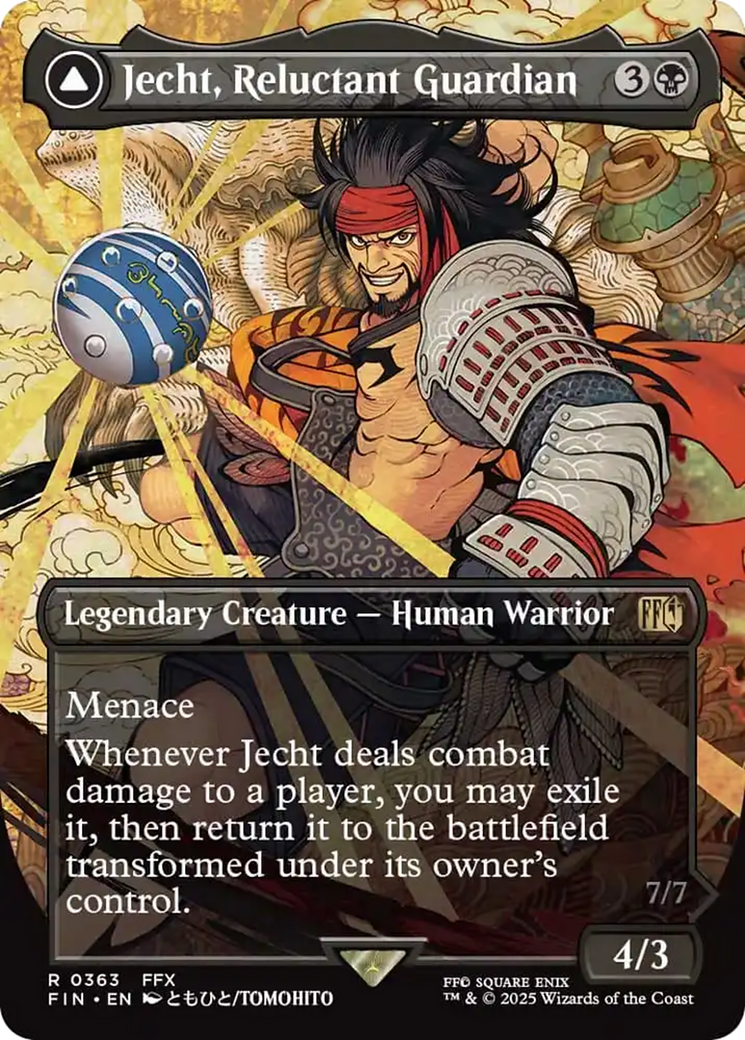 Jecht, Reluctant Guardian // Braska's Final Aeon (Borderless) [FINAL FANTASY] | I Want That Stuff Brandon