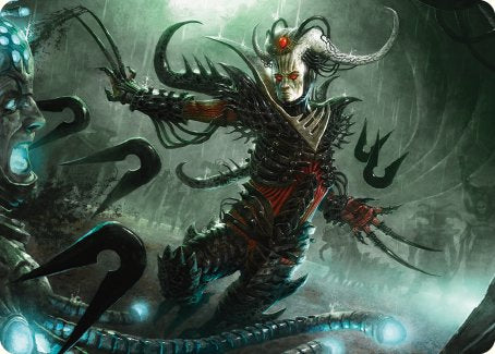 Vraan, Executioner Thane Art Card [Phyrexia: All Will Be One Art Series] | I Want That Stuff Brandon