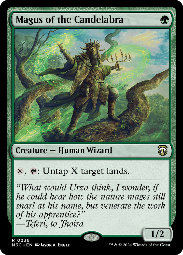 Magus of the Candelabra (Ripple Foil) [Modern Horizons 3 Commander] | I Want That Stuff Brandon