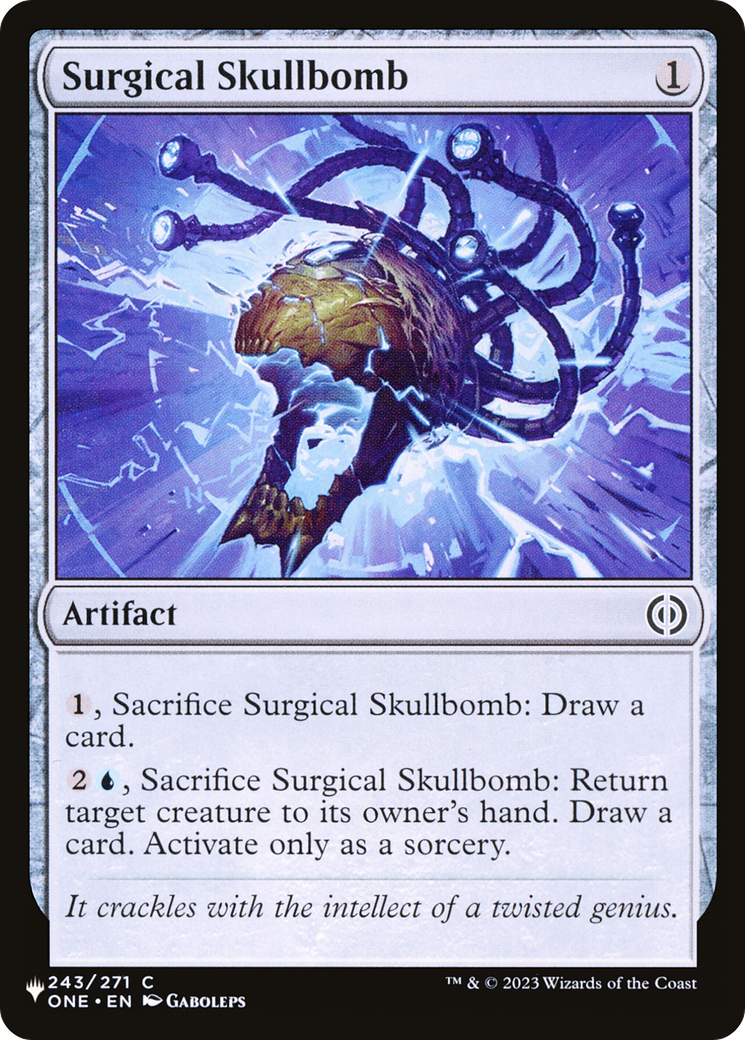 Surgical Skullbomb [The List Reprints] | I Want That Stuff Brandon