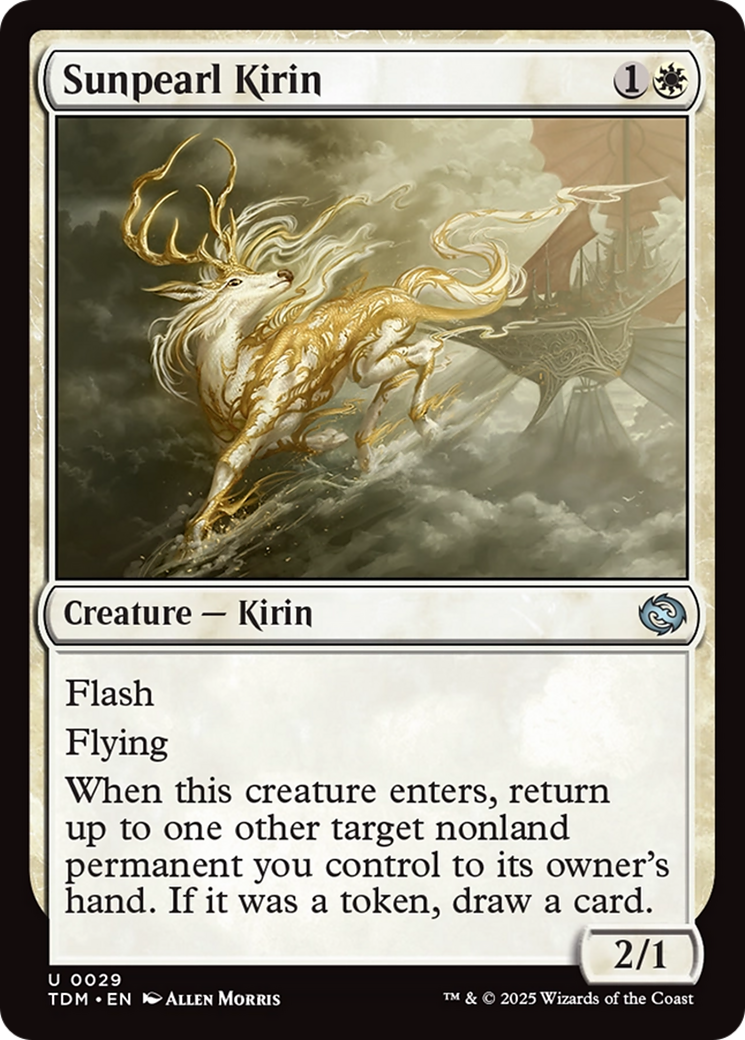 Sunpearl Kirin [Tarkir: Dragonstorm] | I Want That Stuff Brandon