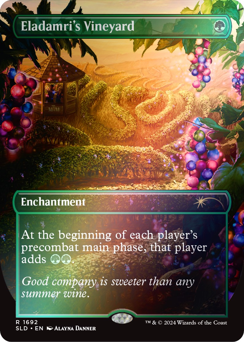 Eladamri's Vineyard (Rainbow Foil) [Secret Lair Drop Series] | I Want That Stuff Brandon