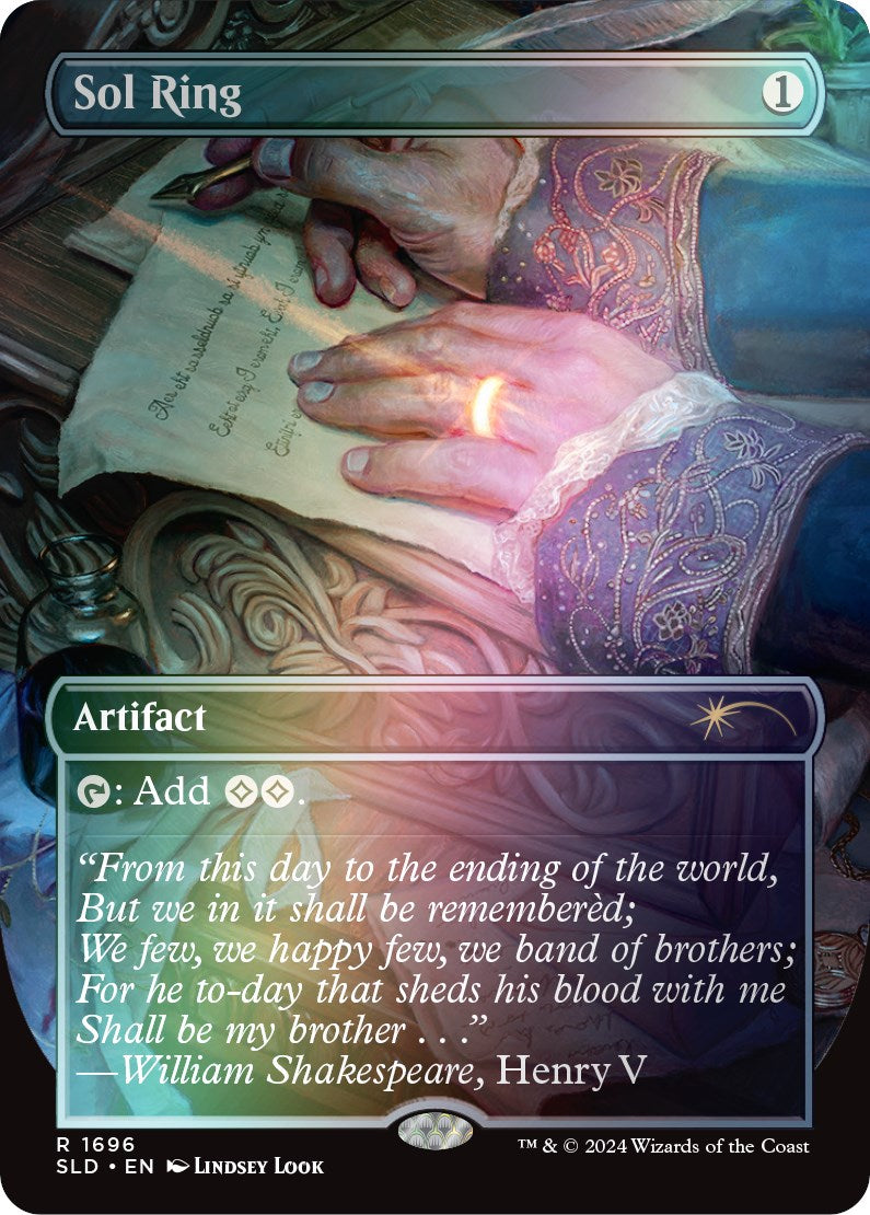 Sol Ring (1696) (Rainbow Foil) [Secret Lair: Sheldon's Spellbook] | I Want That Stuff Brandon