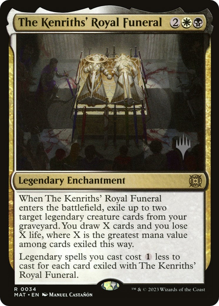 The Kenriths' Royal Funeral (Promo Pack) [Murders at Karlov Manor Promos] | I Want That Stuff Brandon