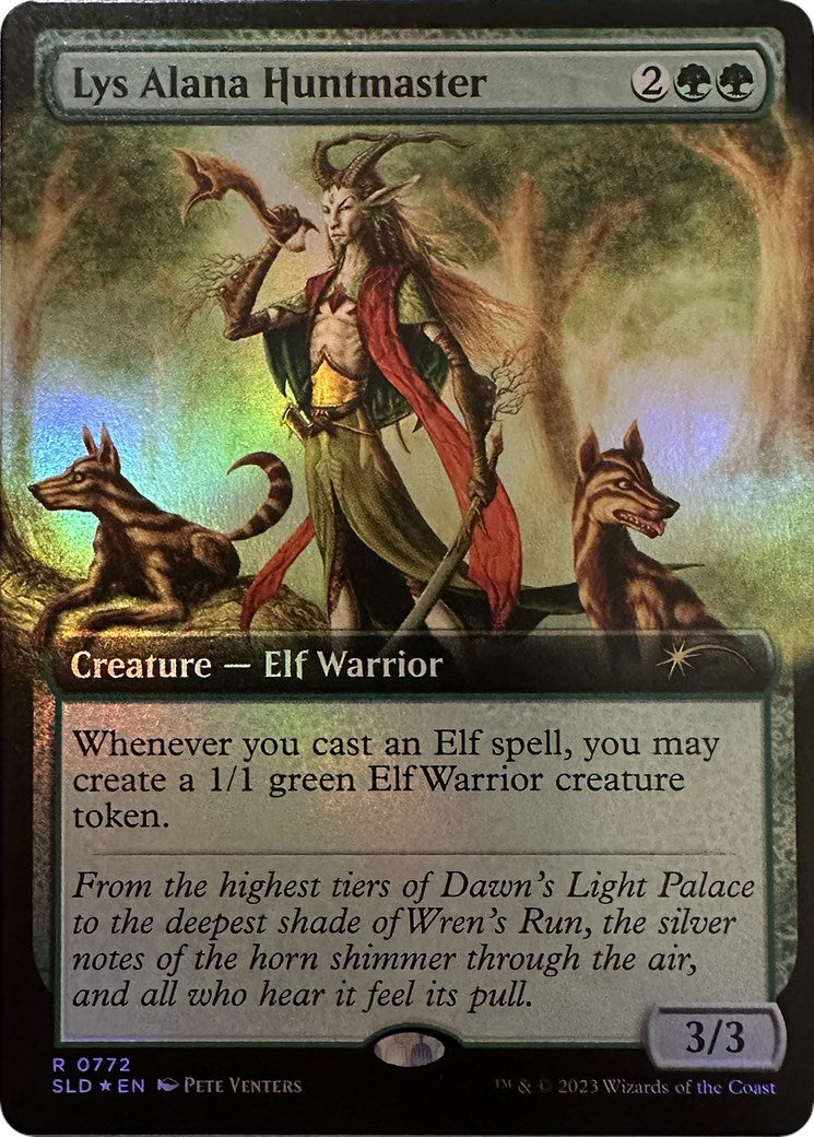 Lys Alana Huntmaster (Extended Art) [Secret Lair Drop Series] | I Want That Stuff Brandon