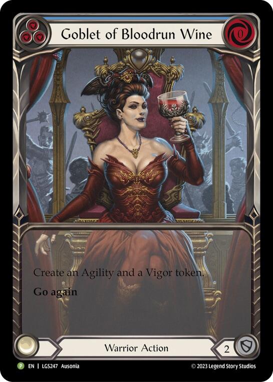 Goblet of Bloodrun Wine [LGS247] (Promo)  Rainbow Foil | I Want That Stuff Brandon