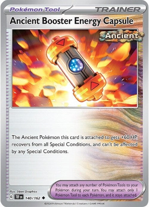 Ancient Booster Energy Capsule (140/162) [Scarlet & Violet: Temporal Forces] | I Want That Stuff Brandon