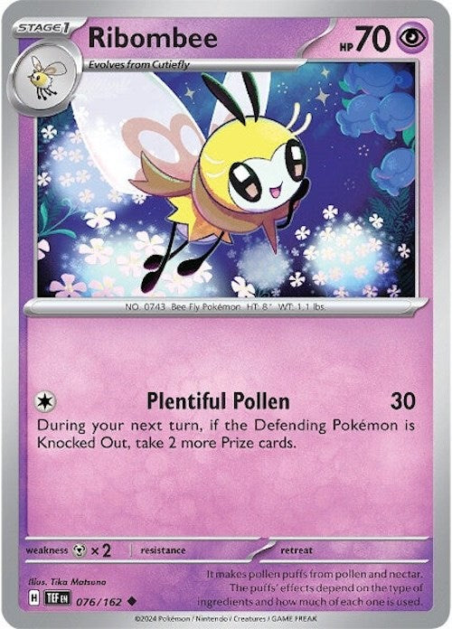 Ribombee (076/162) [Scarlet & Violet: Temporal Forces] | I Want That Stuff Brandon