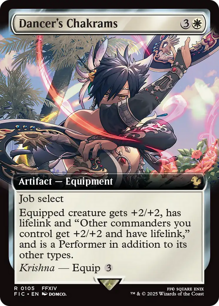 Dancer's Chakrams (Extended Art) [FINAL FANTASY Commander] | I Want That Stuff Brandon