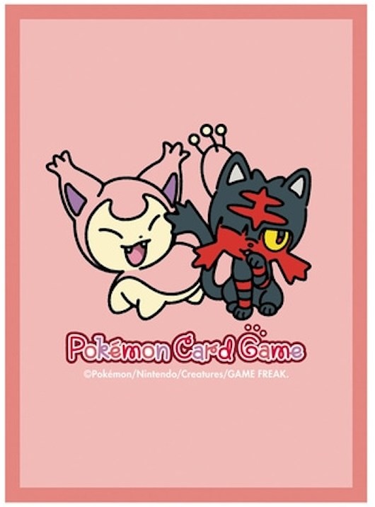 Card Sleeves - Litten and Skitty (64-Pack) (Pokemon Center Japan Exclusive) | I Want That Stuff Brandon