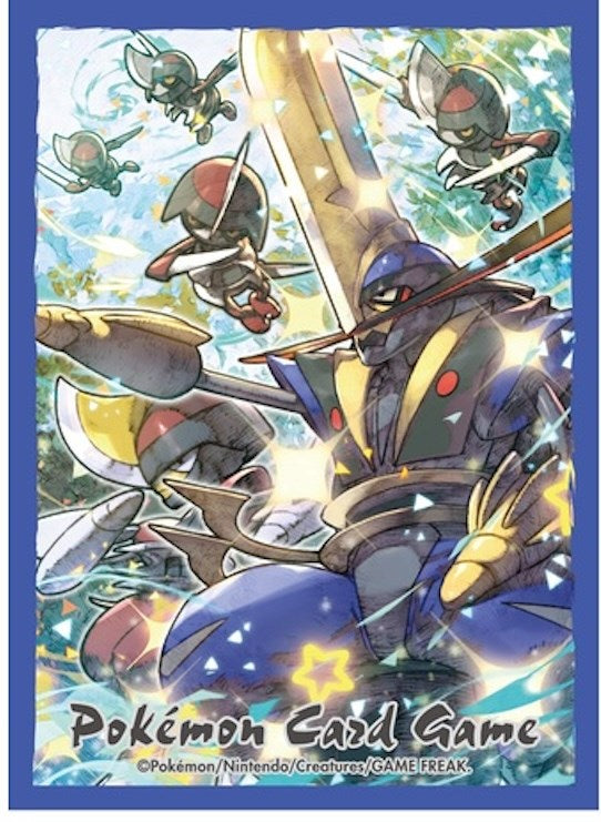 Card Sleeves - Shiny Kingambit Line (64-Pack) (Pokemon Center Japan Exclusive) | I Want That Stuff Brandon