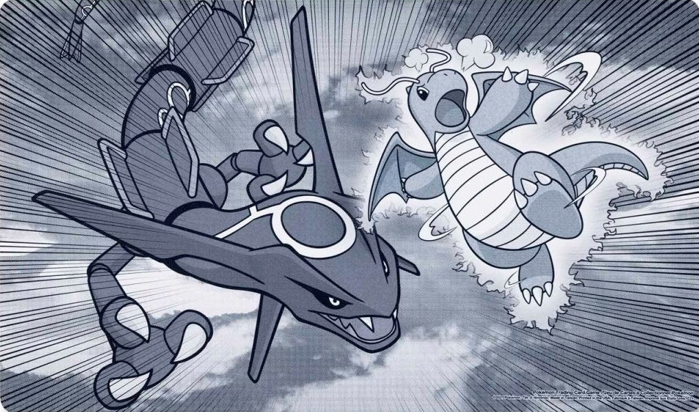 Playmat - Dragonite & Rayquaza Collide | I Want That Stuff Brandon