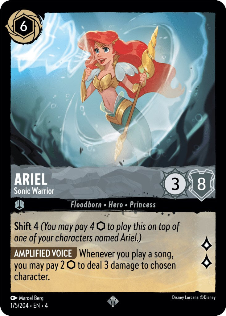 Ariel - Sonic Warrior (175/204) [Ursula's Return] | I Want That Stuff Brandon