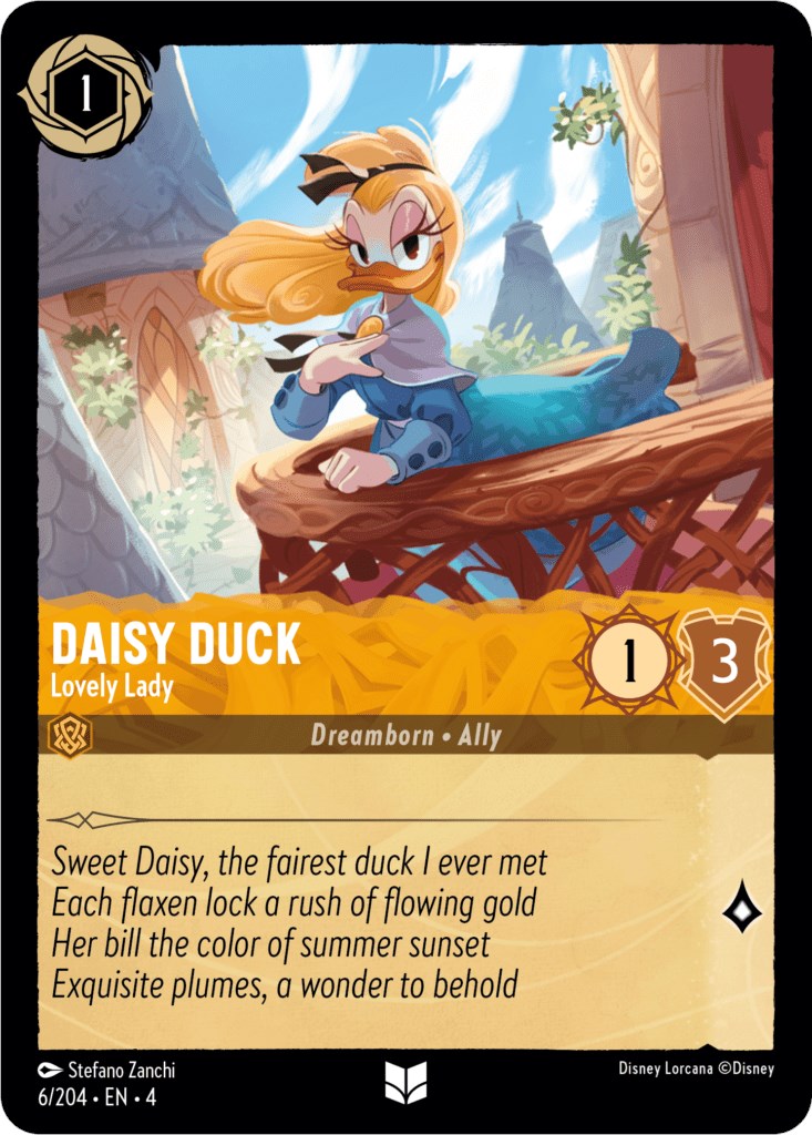 Daisy Duck - Lovely Lady (6/204) [Ursula's Return] | I Want That Stuff Brandon