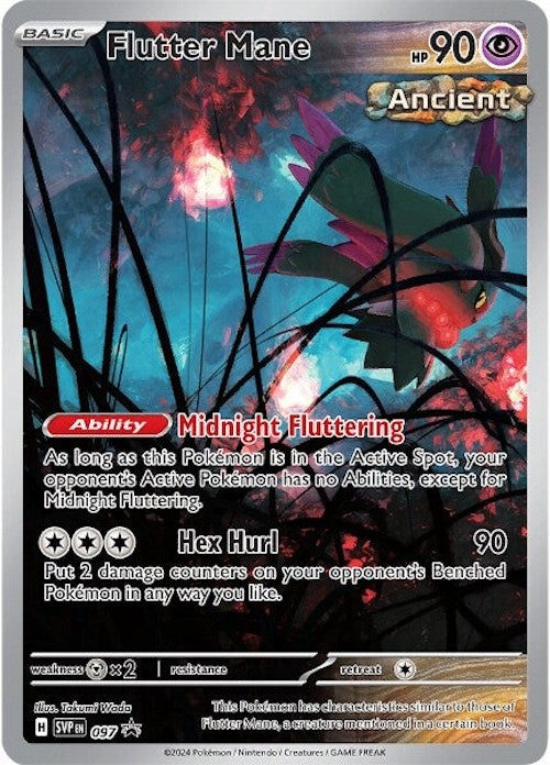 Flutter Mane (097) [Scarlet & Violet: Black Star Promos] | I Want That Stuff Brandon