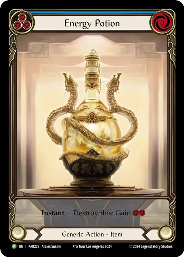 Energy Potion [FAB223] (Promo)  Cold Foil | I Want That Stuff Brandon