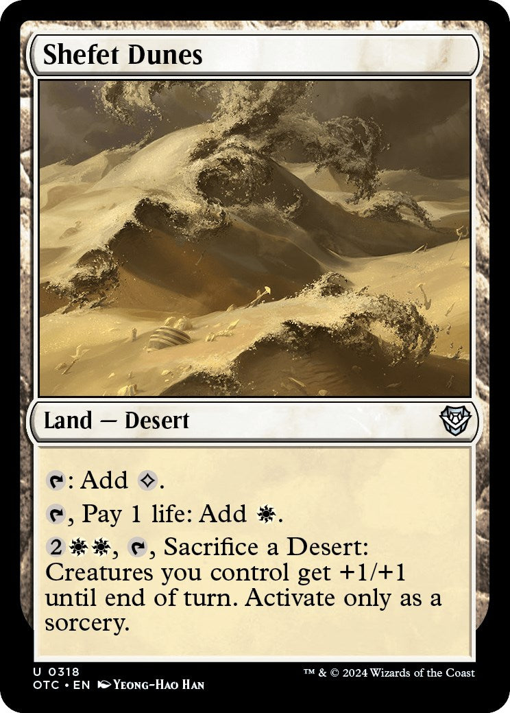 Shefet Dunes [Outlaws of Thunder Junction Commander] | I Want That Stuff Brandon