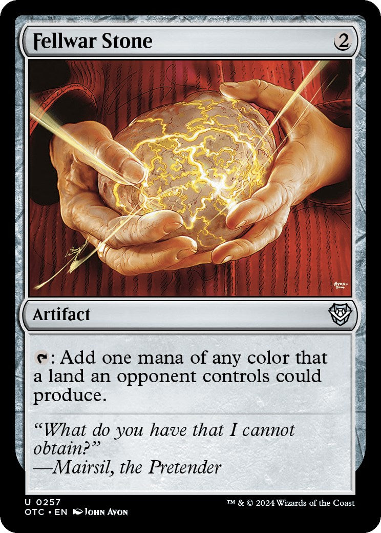 Fellwar Stone [Outlaws of Thunder Junction Commander] | I Want That Stuff Brandon