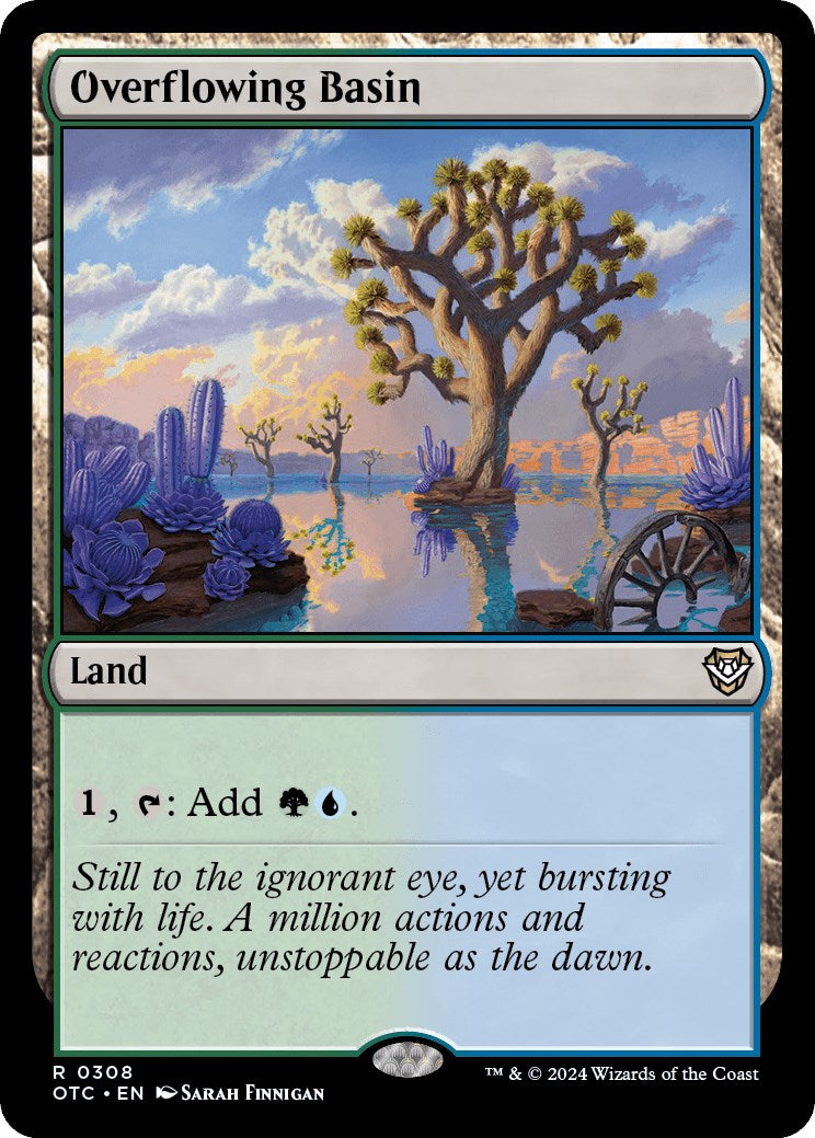 Overflowing Basin [Outlaws of Thunder Junction Commander] | I Want That Stuff Brandon