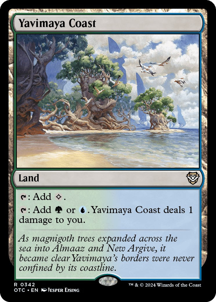 Yavimaya Coast [Outlaws of Thunder Junction Commander] | I Want That Stuff Brandon