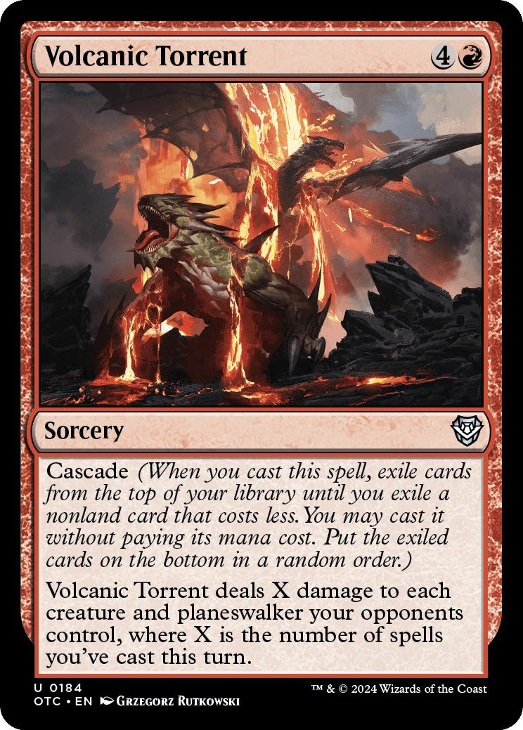 Volcanic Torrent [Outlaws of Thunder Junction Commander] | I Want That Stuff Brandon