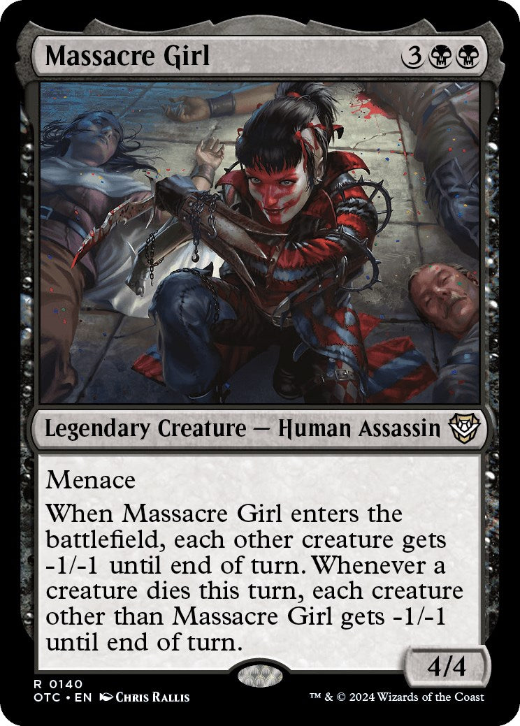 Massacre Girl [Outlaws of Thunder Junction Commander] | I Want That Stuff Brandon