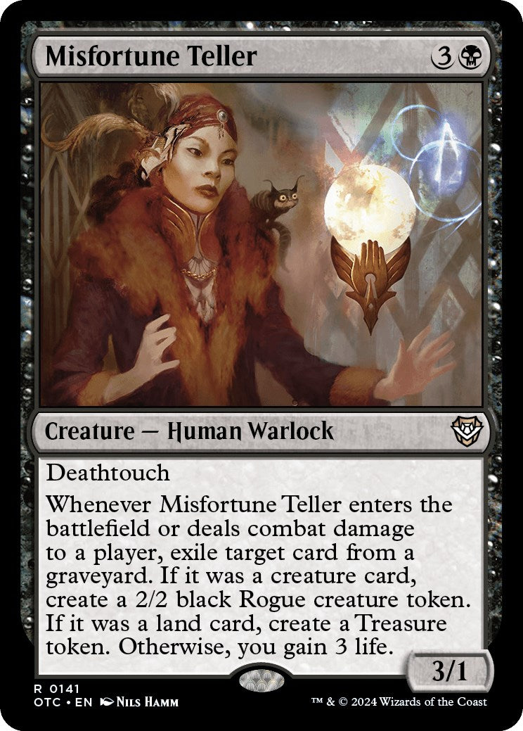 Misfortune Teller [Outlaws of Thunder Junction Commander] | I Want That Stuff Brandon