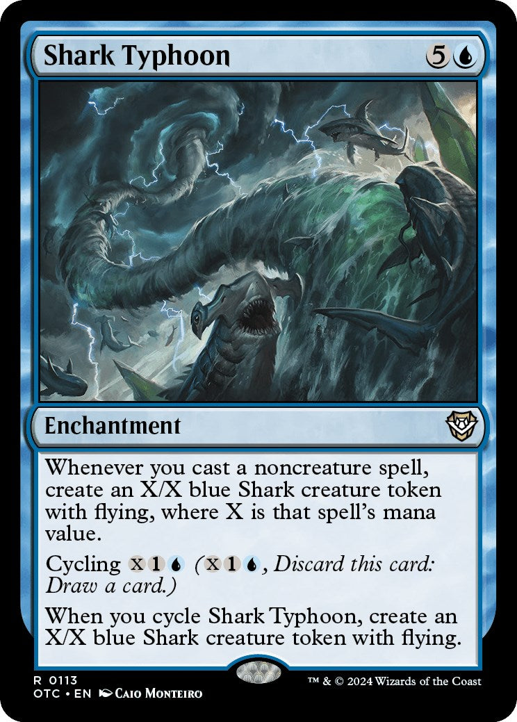 Shark Typhoon [Outlaws of Thunder Junction Commander] | I Want That Stuff Brandon