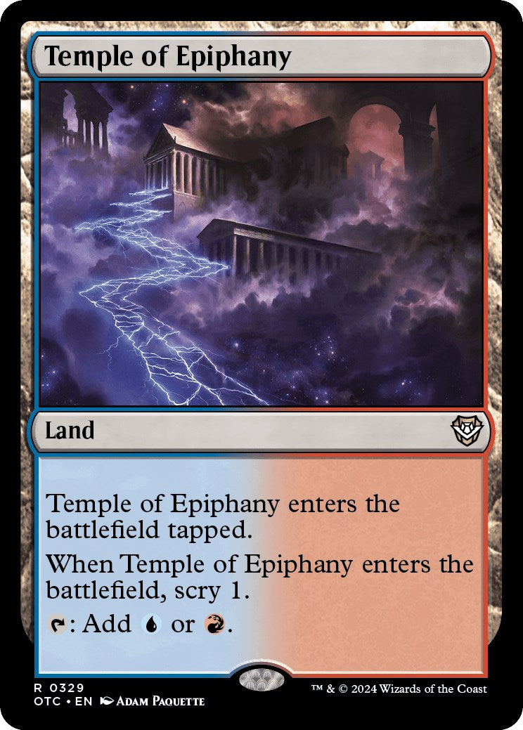 Temple of Epiphany [Outlaws of Thunder Junction Commander] | I Want That Stuff Brandon