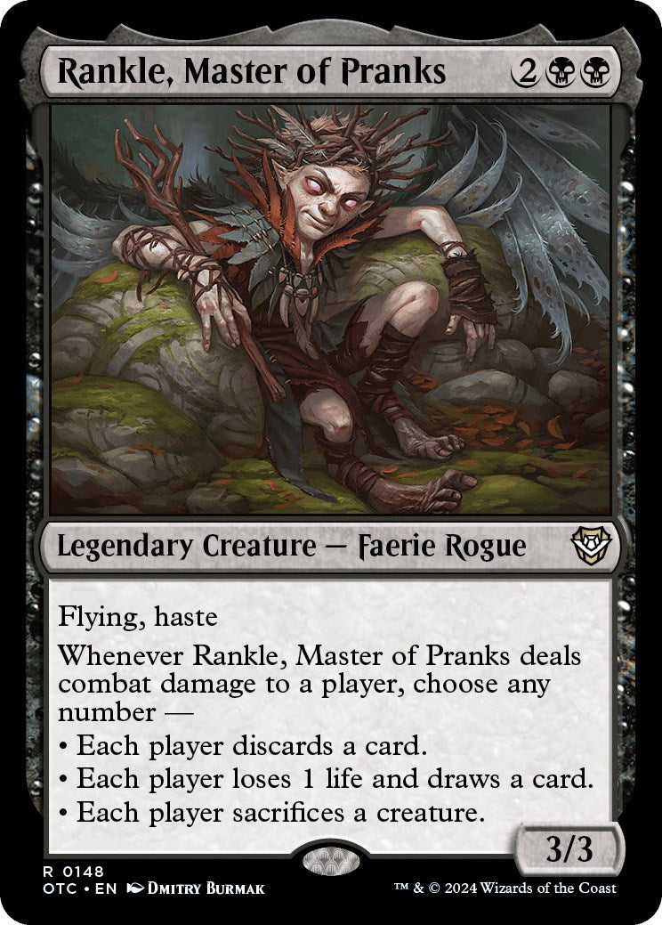 Rankle, Master of Pranks [Outlaws of Thunder Junction Commander] | I Want That Stuff Brandon