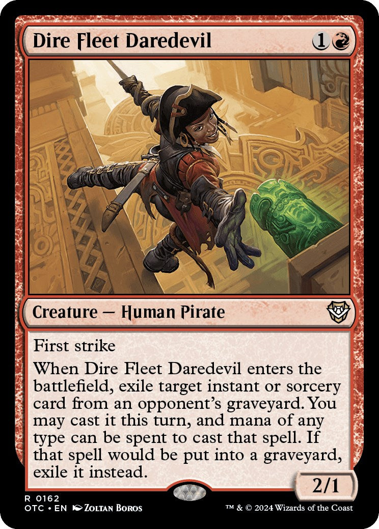 Dire Fleet Daredevil [Outlaws of Thunder Junction Commander] | I Want That Stuff Brandon