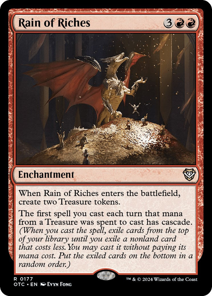 Rain of Riches [Outlaws of Thunder Junction Commander] | I Want That Stuff Brandon